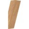 Ekena Millwork 5 1/2"W x 6"D x 18"H Traditional Smooth Knee Brace, Western Red Cedar BRC06X06X18TRA00SWR - alternate 1